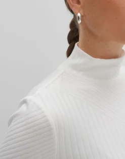 Damen OPUS Shirts^Rollkragenshirt Keyama Weiß Online Bestellen