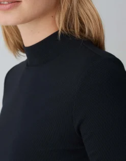 Damen OPUS Shirts^Rollkragenshirt Singrid Schwarz Online Bestellen