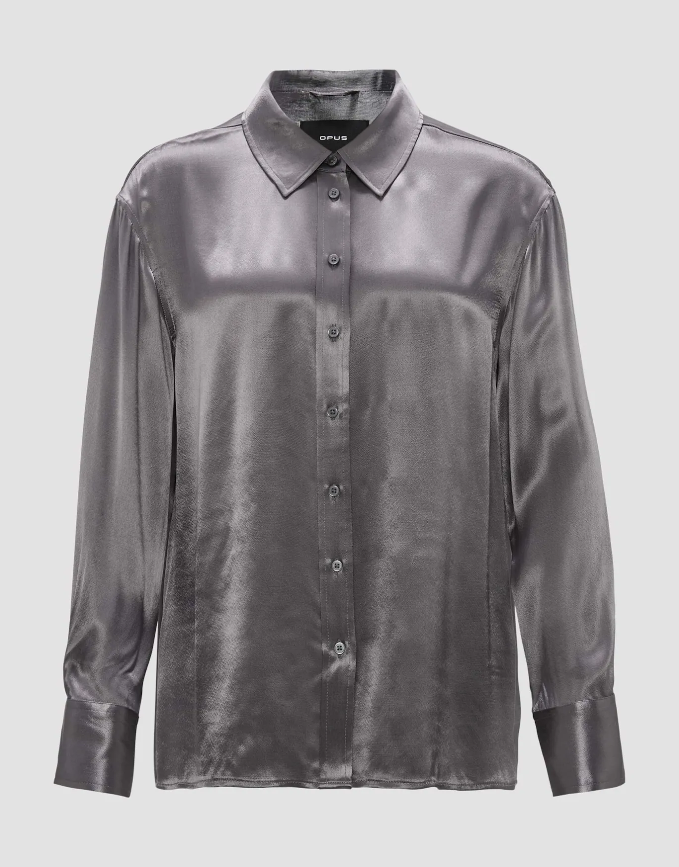 Damen OPUS Blusen^Satinbluse Fenzy Grau Online Bestellen