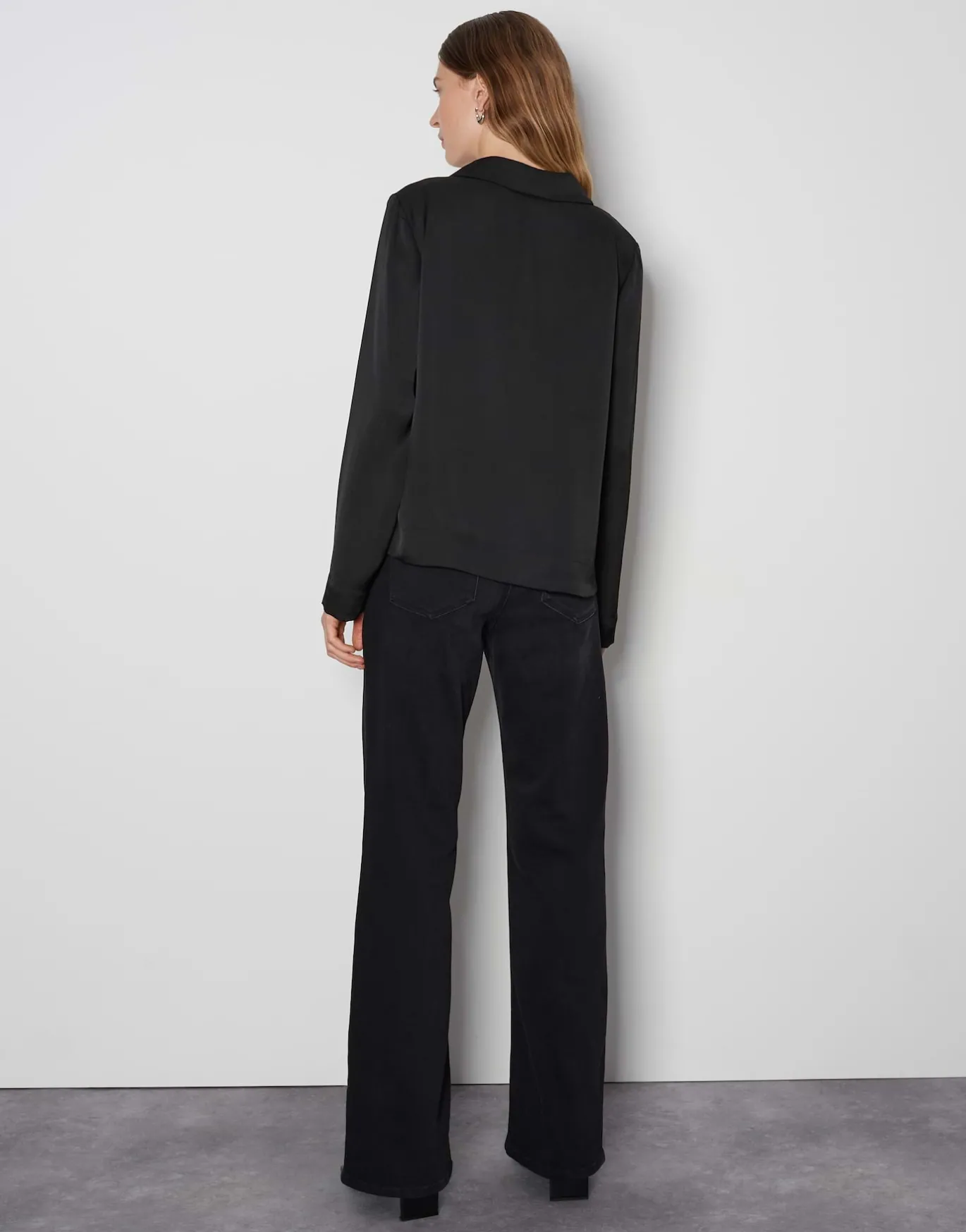 Damen OPUS Blusen^Satinbluse Zariana Schwarz Online Bestellen