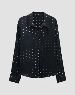 Damen OPUS Blusen^Satinbluse Zilow Schwarz Online Bestellen