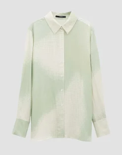 Damen OPUS Blusen^Satinbluse Zisakia Grün Online Bestellen