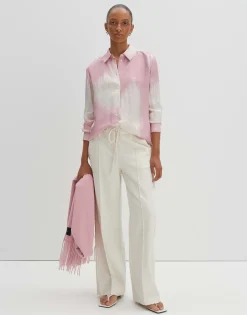 Damen OPUS Blusen^Satinbluse Zisakia Rosé Online Bestellen