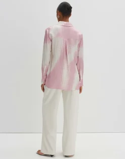 Damen OPUS Blusen^Satinbluse Zisakia Rosé Online Bestellen