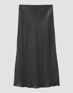 Damen OPUS Röcke^Satinrock Odini Pure Grau Online Bestellen