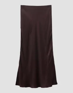 Damen OPUS Röcke^Satinrock Odini Uni Lila Online Bestellen