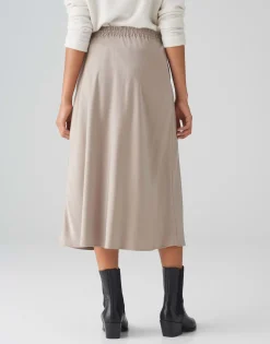 Damen OPUS Röcke^Satinrock Rawi Braun Online Bestellen