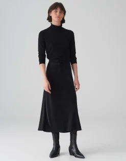 Damen OPUS Röcke^Satinrock Rawi Schwarz Online Bestellen