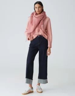Damen OPUS Accessoires^Schal Awaro Scarf Rosé Online Bestellen