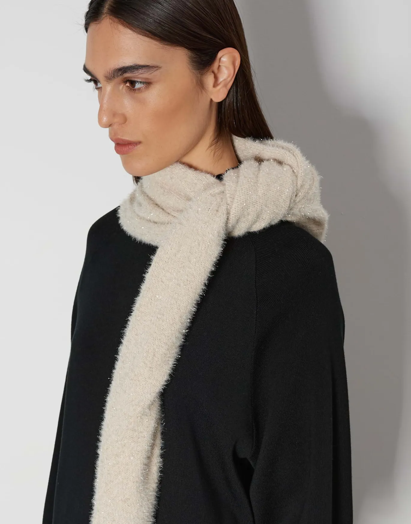 Damen OPUS Accessoires^Schal Baleina Soft Beige Online Bestellen