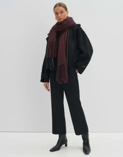 Damen OPUS Accessoires^Schal Barula Long Rot Online Bestellen