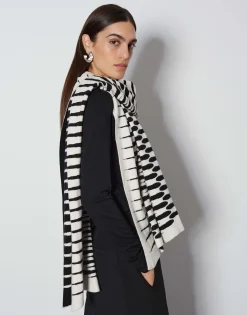 Damen OPUS Accessoires^Schal Belotta Scarf Schwarz Online Bestellen