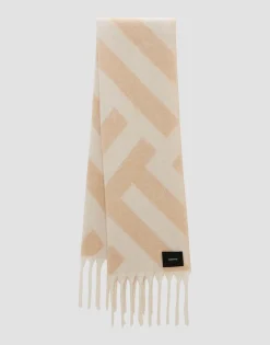 Damen OPUS Accessoires^Schal Binto Scarf Beige Online Bestellen