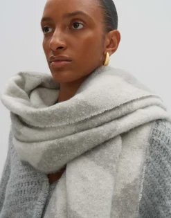 Damen OPUS Accessoires^Schal Binto Scarf Grau Online Bestellen