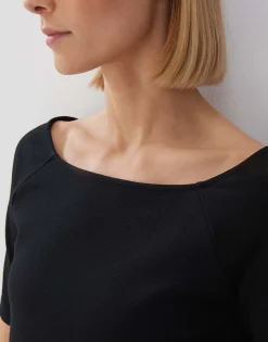 Damen OPUS Shirts^Shirt Karmin Schwarz Online Bestellen