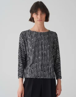 Damen OPUS Shirts^Shirt Sebry Shine Schwarz Online Bestellen