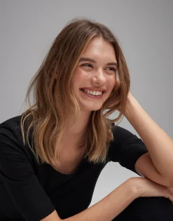 Damen OPUS Basics | Shirts^Shirt Serta Schwarz Online Bestellen