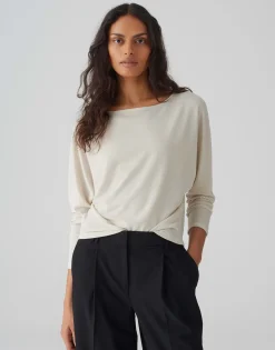 Damen OPUS Shirts^Shirt Siglam Beige Online Bestellen