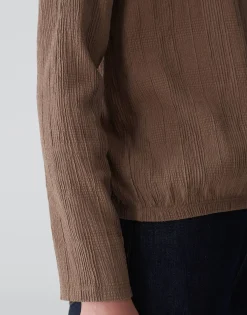 Damen OPUS Shirts^Shirt Silasum Braun Online Bestellen