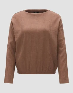 Damen OPUS Shirts^Shirt Silasum Braun Online Bestellen