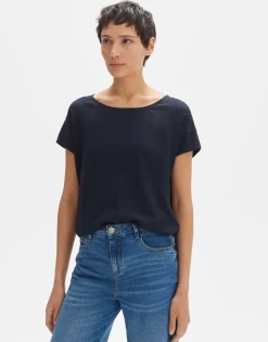 Damen OPUS Shirts^Shirt Skita Soft Blau Online Bestellen