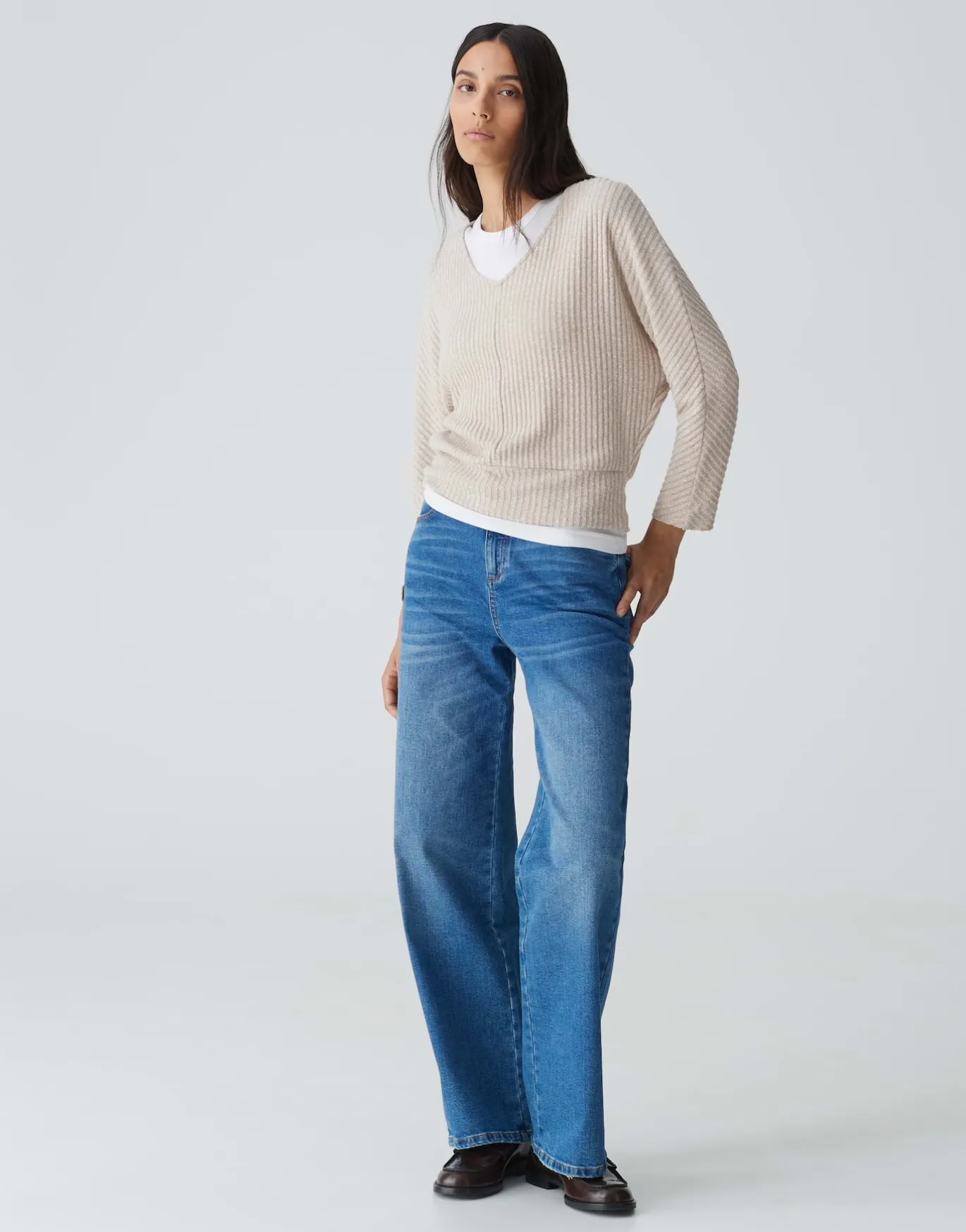 Damen OPUS Shirts^Shirt Sococo Beige Online Bestellen