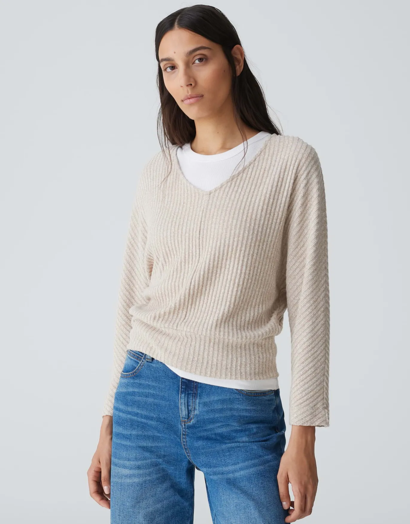 Damen OPUS Shirts^Shirt Sococo Beige Online Bestellen