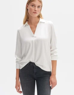 Damen OPUS Blusen^Shirtbluse Fangi Weiß Online Bestellen