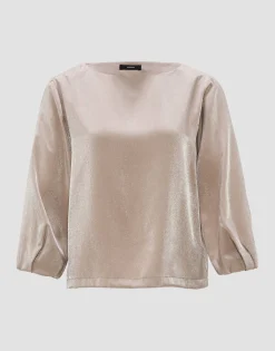 Damen OPUS Blusen^Shirtbluse Flixi Braun Online Bestellen