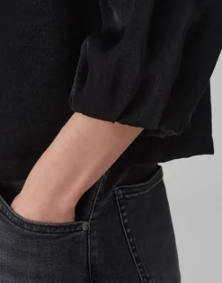 Damen OPUS Blusen^Shirtbluse Flixi Schwarz Online Bestellen