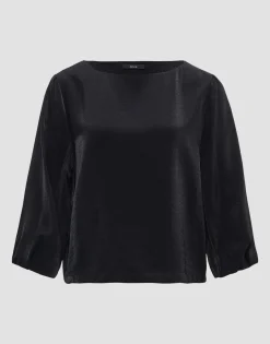 Damen OPUS Blusen^Shirtbluse Flixi Schwarz Online Bestellen