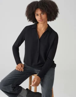 Damen OPUS Blusen^Shirtbluse Frera Schwarz Online Bestellen