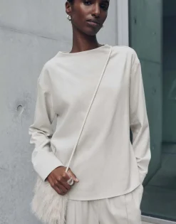 Damen OPUS Blusen^Shirtbluse Zalene Beige Online Bestellen