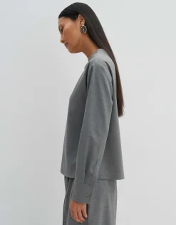 Damen OPUS Blusen^Shirtbluse Zalene Grau Online Bestellen