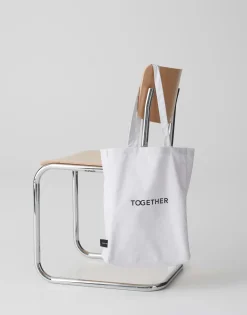 Damen OPUS Accessoires^Shopper Canvas Weiß Online Bestellen