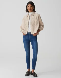 Damen OPUS Jeans^Skinny Jeans Elma Blau Online Bestellen