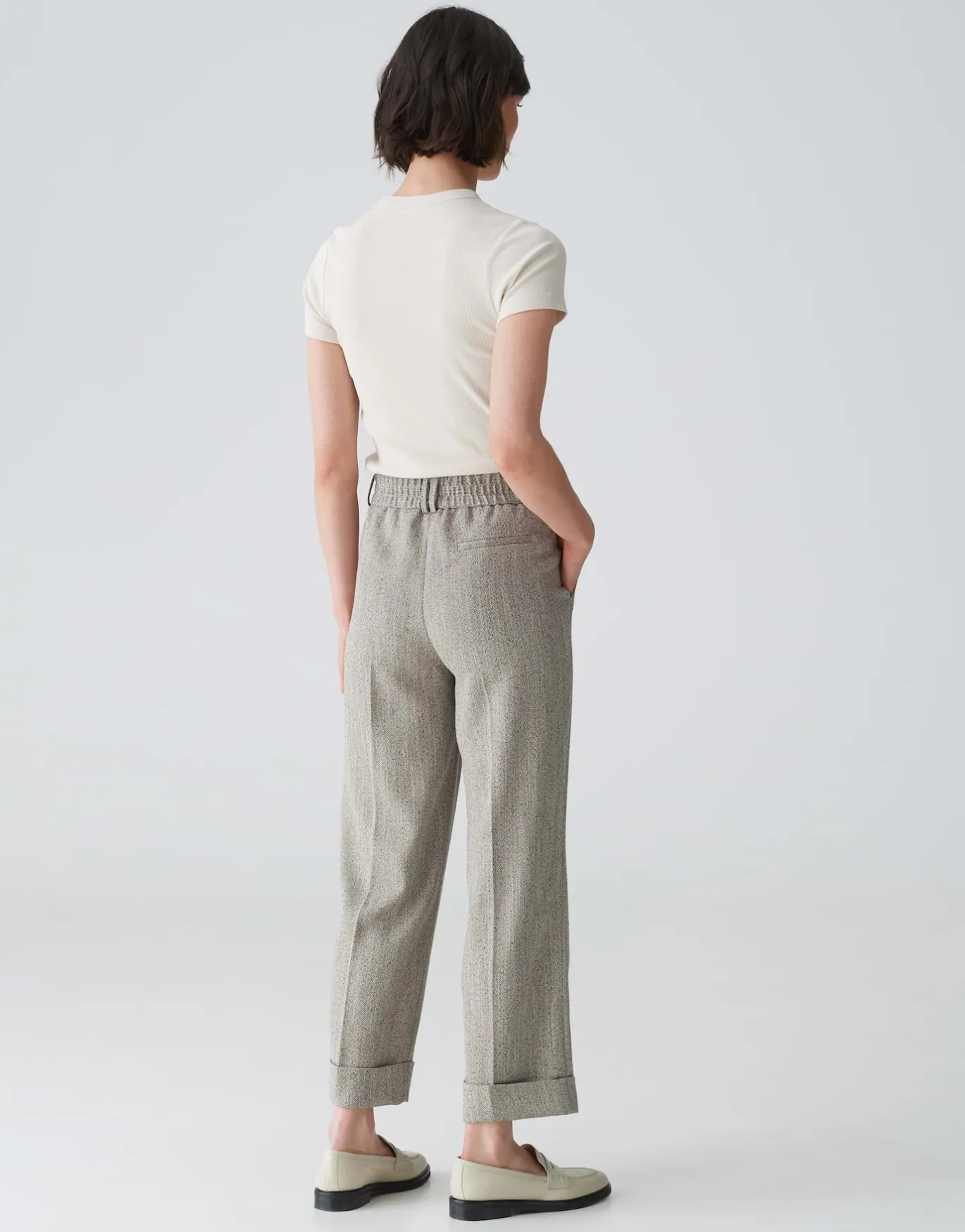 Damen OPUS Hosen^Slacks Mitina Remix Braun Online Bestellen