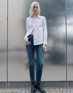 Damen OPUS Jeans^Slim Jeans Catia Iconic Blau Online Bestellen