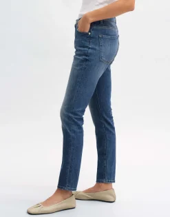 Damen OPUS Jeans^Slim Jeans Evita Blau Online Bestellen