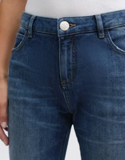 Damen OPUS Jeans^Slim Jeans Evita Blau Online Bestellen