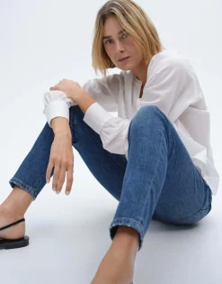 Damen OPUS Jeans^Slim Jeans Evita Blau Online Bestellen