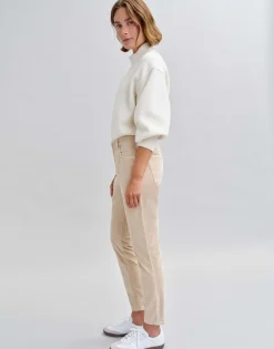 Damen OPUS Jeans^Slim Jeans Evita Glazed Beige Online Bestellen