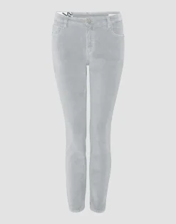 Damen OPUS Jeans^Slim Jeans Evita Glazed Grau Online Bestellen