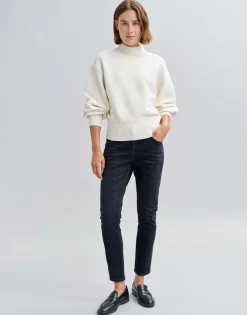 Damen OPUS Jeans^Slim Jeans Evita Schwarz Online Bestellen