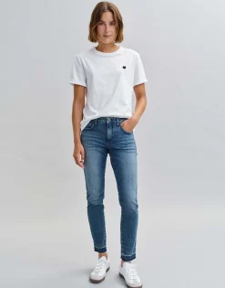 Damen OPUS Jeans^Slim Jeans Evita Urban Blau Online Bestellen