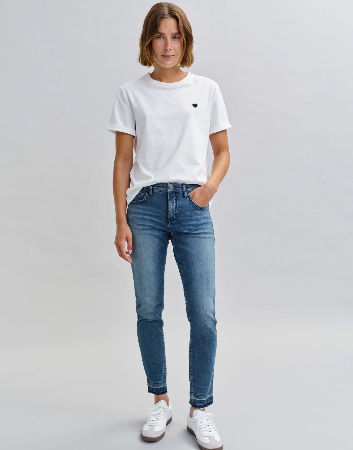 Damen OPUS Jeans^Slim Jeans Evita Urban Blau Online Bestellen