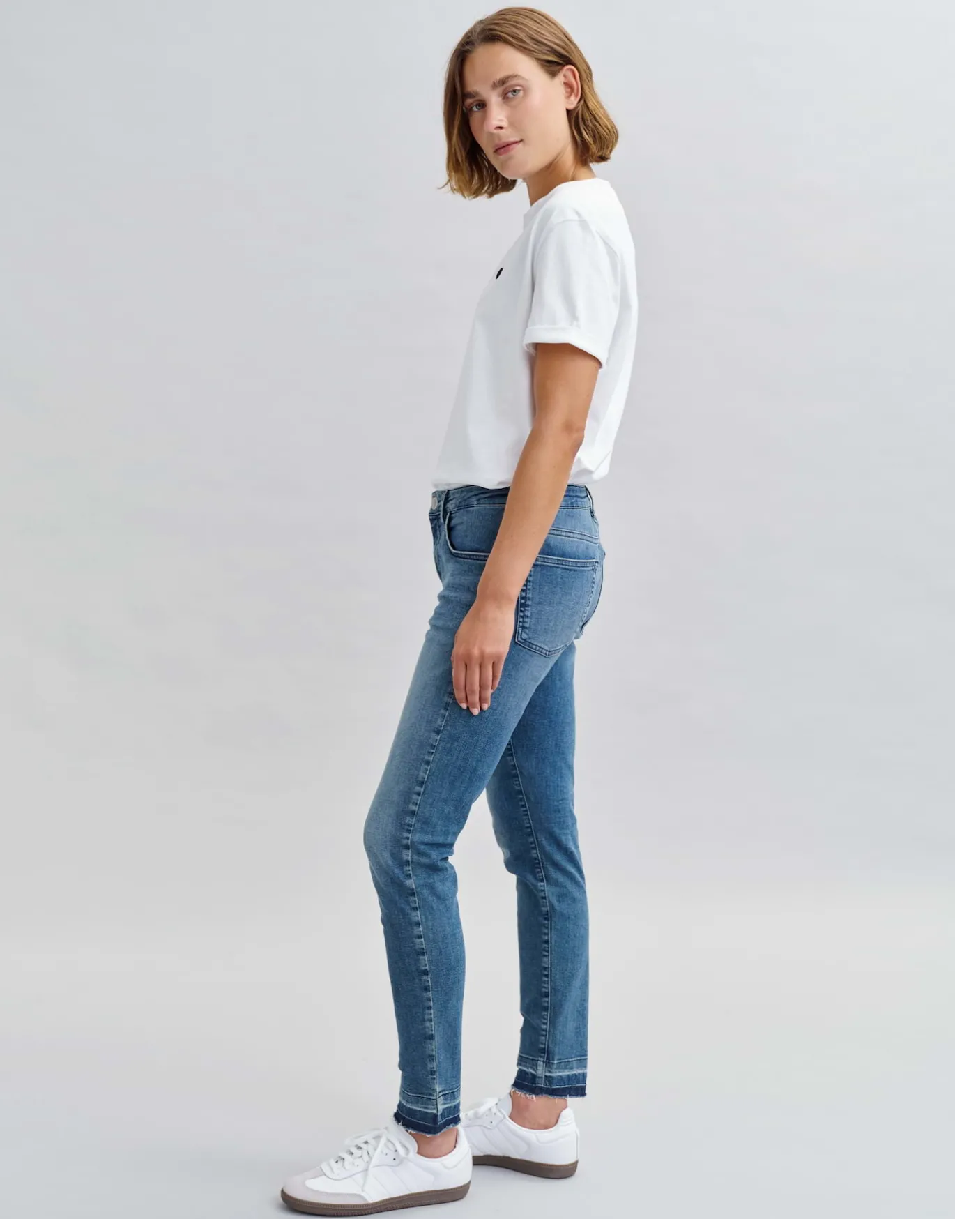 Damen OPUS Jeans^Slim Jeans Evita Urban Blau Online Bestellen