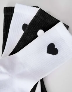 Damen OPUS Accessoires^Socke Yennis Heart Schwarz Online Bestellen