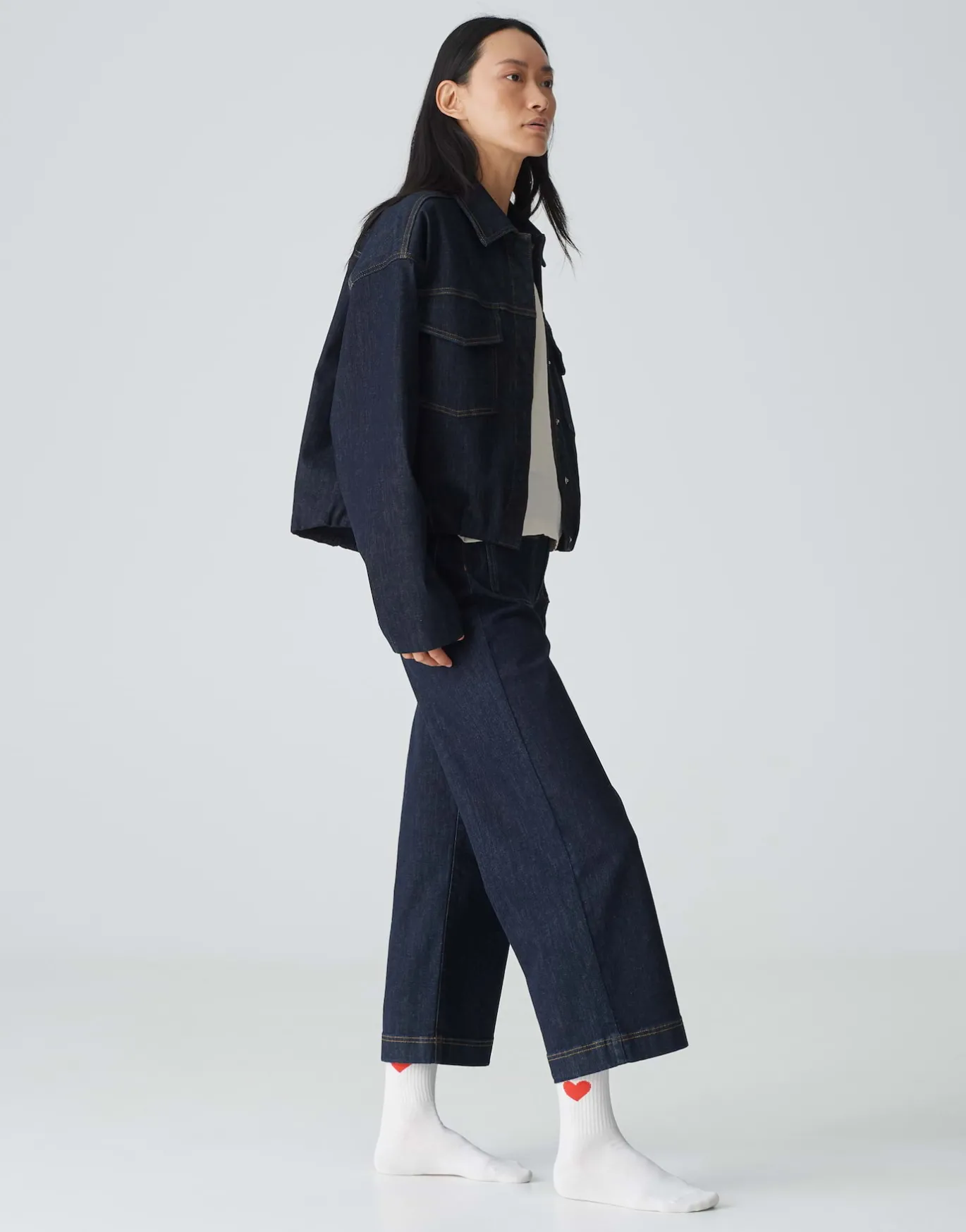 Damen OPUS Accessoires^Socke Yennis Heart Weiß Online Bestellen