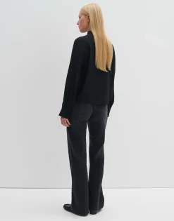 Damen OPUS Blusen^Stehkragenbluse Zeuna Schwarz Online Bestellen